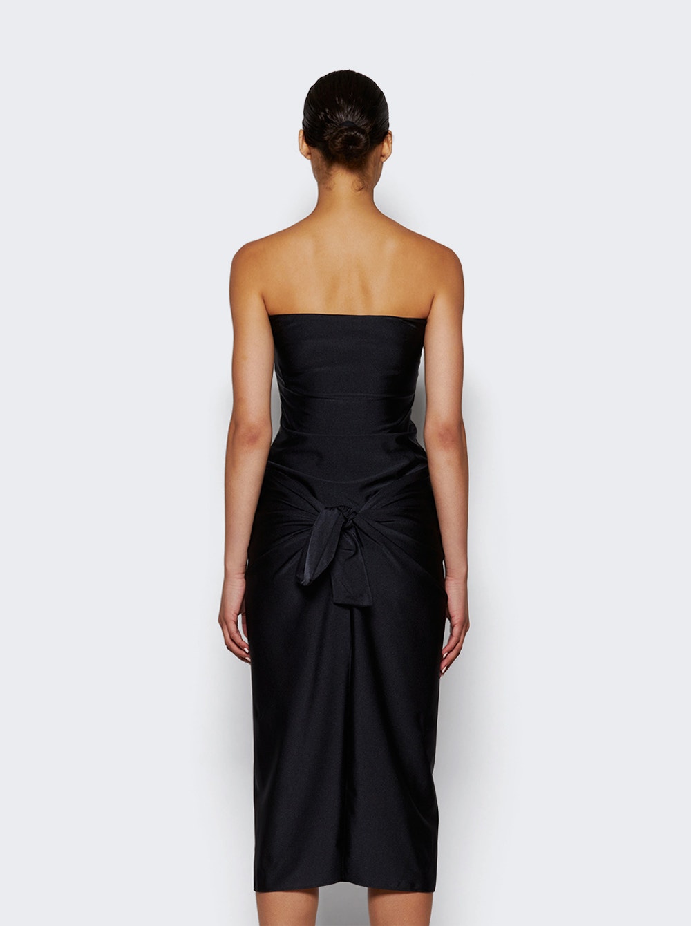Women | Coperni | Knotted Gala Dress | Black