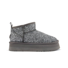 COSY ULTRA PLATFOAM GLITTER PEWTER - Australia Luxe Collective