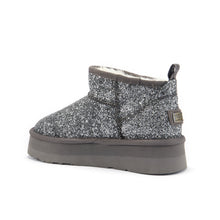 COSY ULTRA PLATFOAM GLITTER PEWTER - Australia Luxe Collective