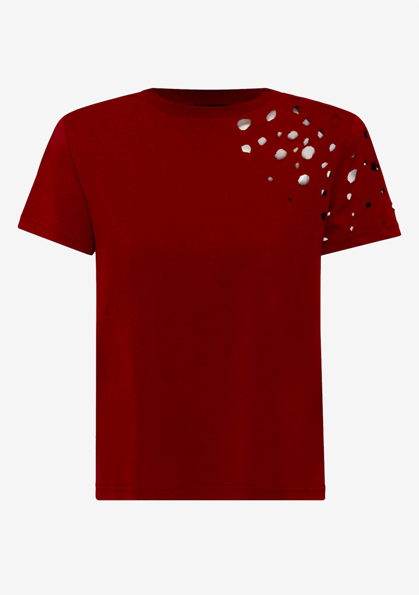 Womens | Caroline T-Shirt | Red Distress