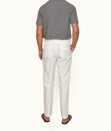 Carsyn Slim Fit Tapered Trousers | Thasos Beach