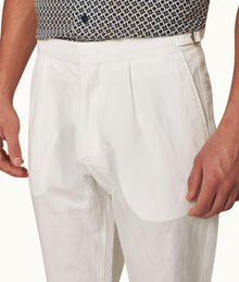 Carsyn Slim Fit Tapered Trousers | Thasos Beach