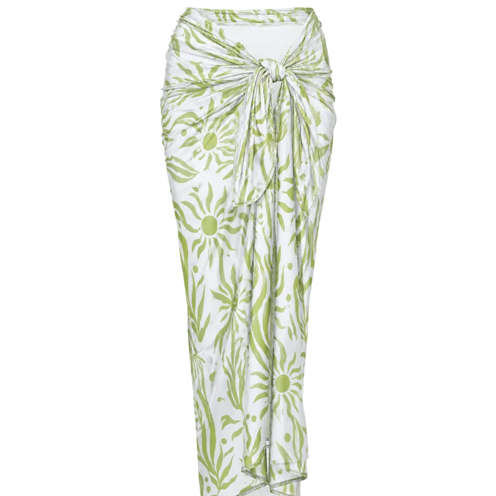 Nyla Pareo Long Skirt | Palm Tropica