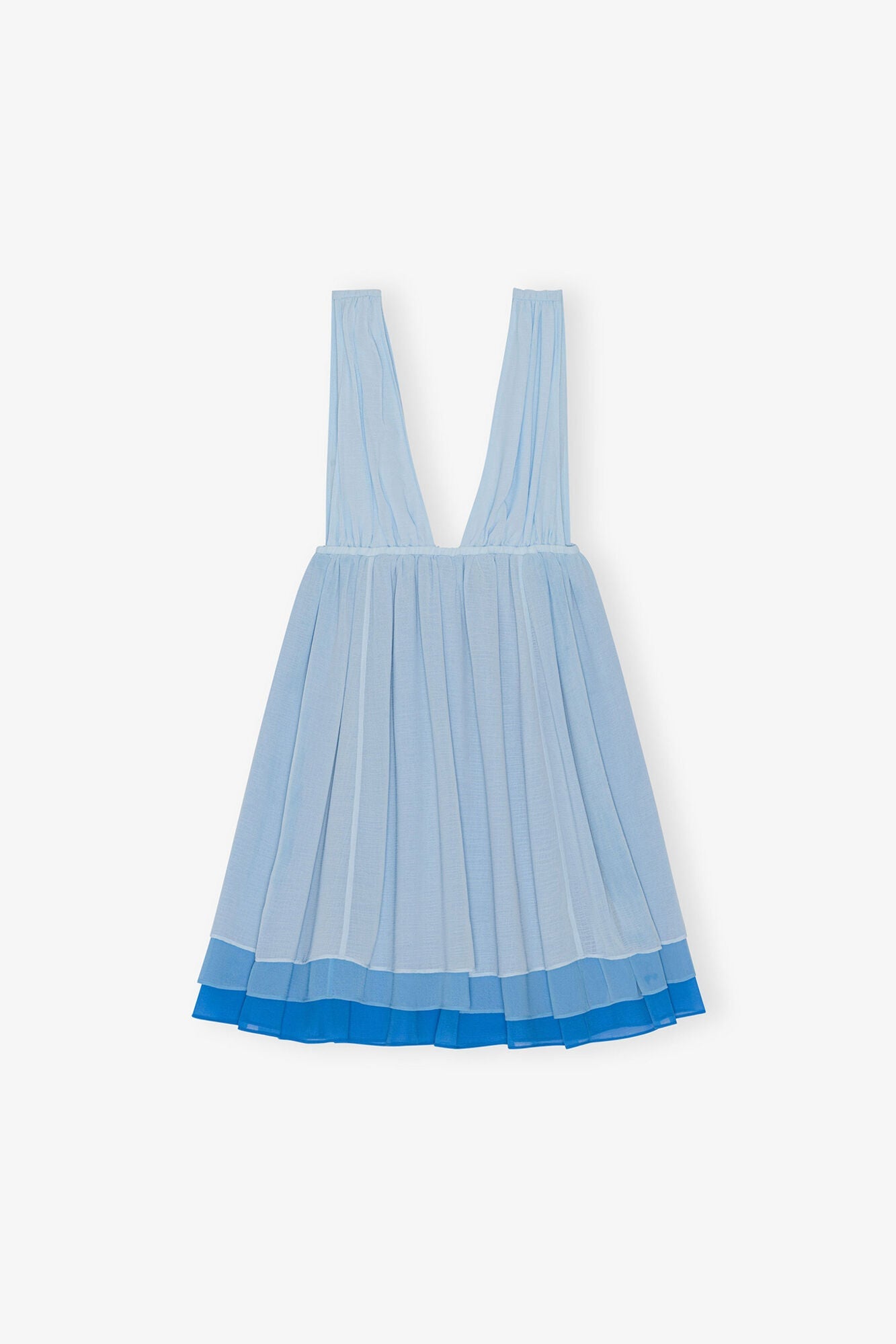 Chiffon Mini Dress | Ethereal Blue