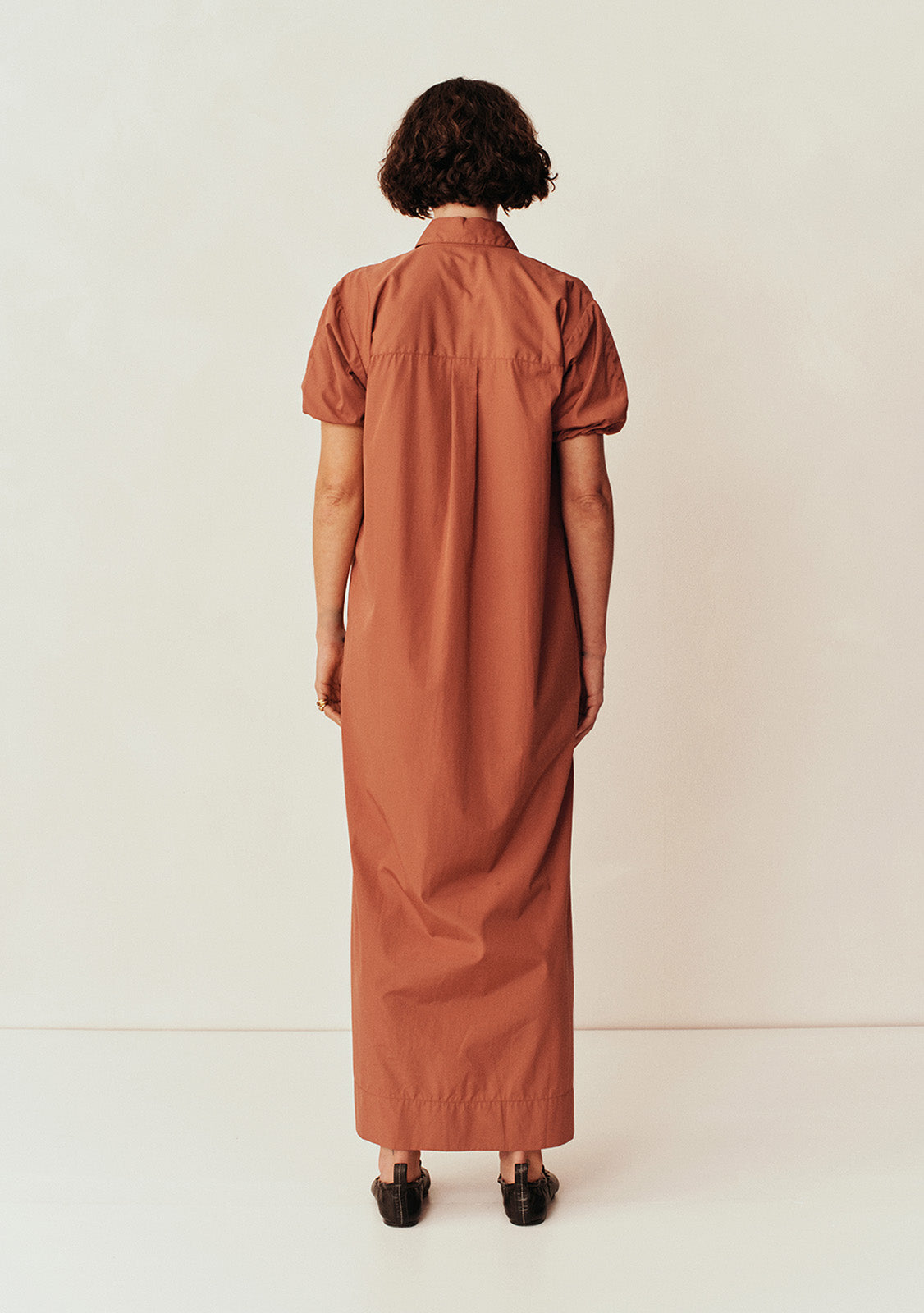 Collected Short Sleeve Shirt Dress | Sienna