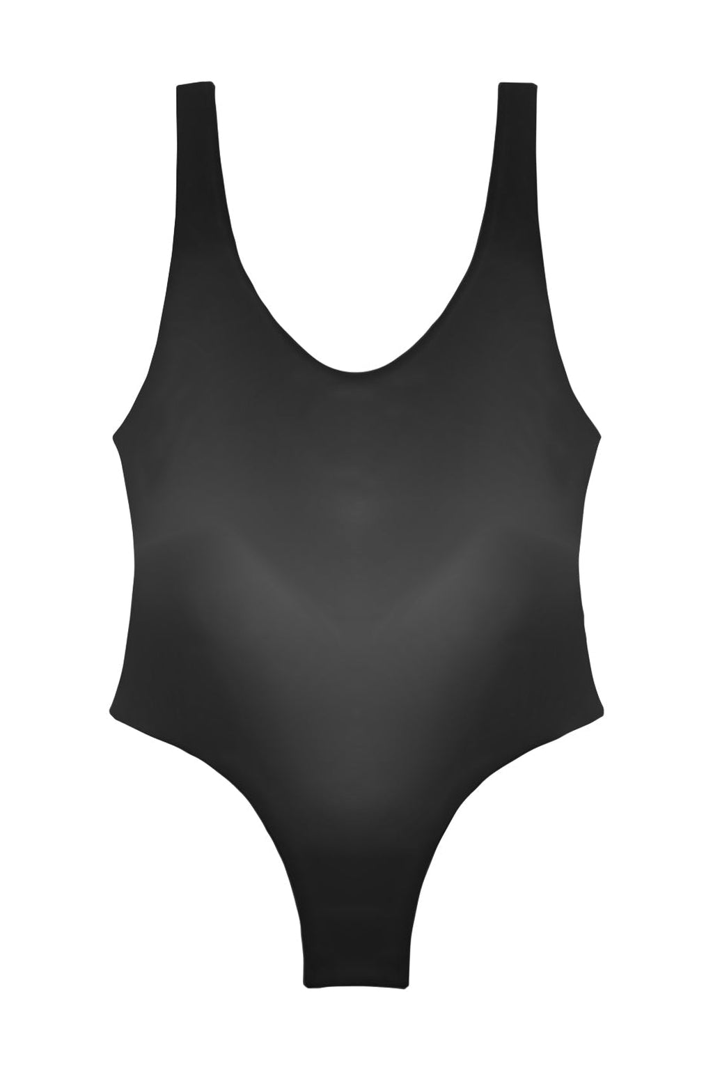 Contour One Piece | Black Leather