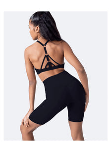 Criss Cross Front Top | Black