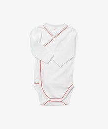 Kids Unisex | Crossbody Onesie | White/Red