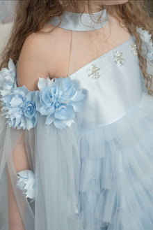 Girl | Alaska Baby Tulle Dress | Blue