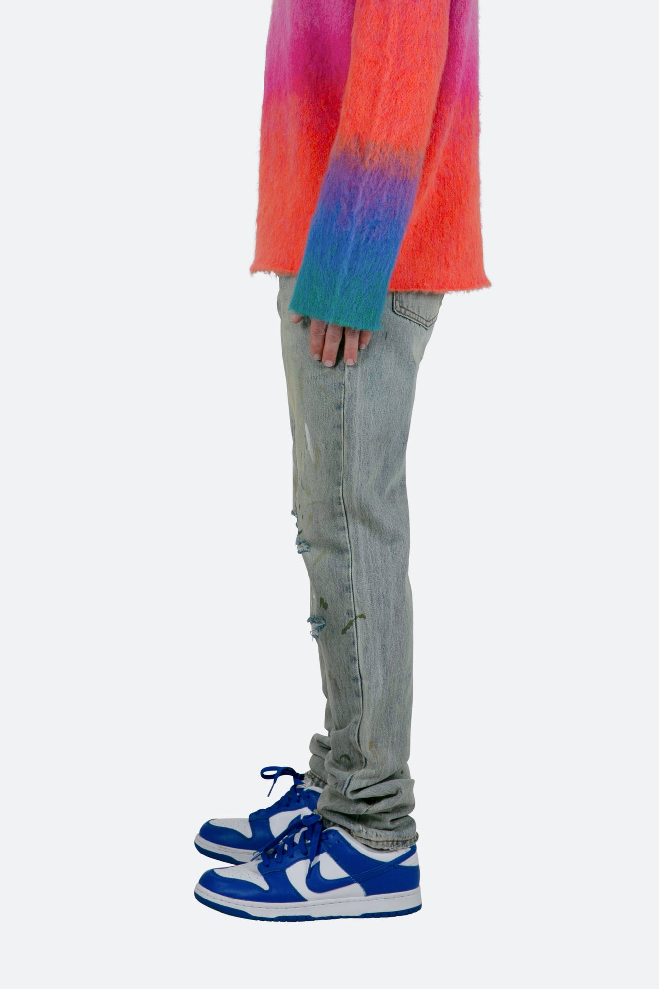 D492 Straight Denim | Blue