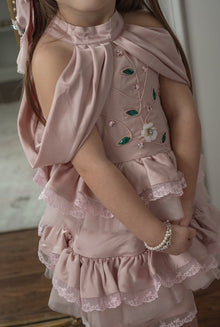 Girl | Satin Ballerina Dress | Pink