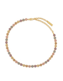 Daisy Studs Necklace | Gold