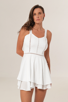 Dana Short Dress | White