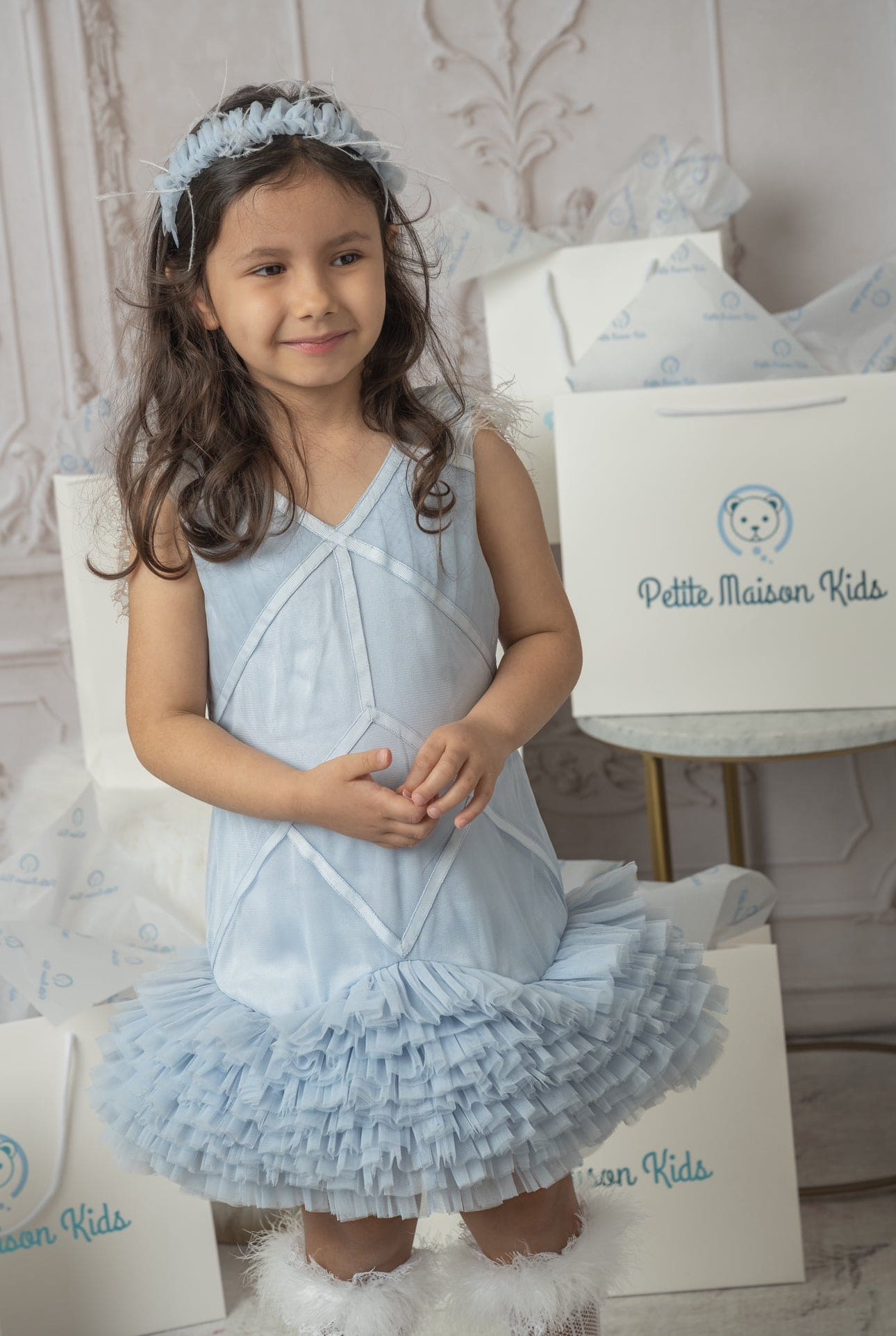 Girl | Skylar Tulle Tutu Dress | Blue