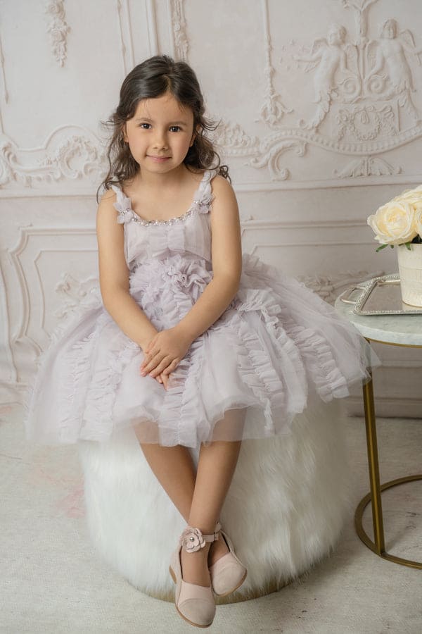Girl | Ariel Tulle Dress | Lavender