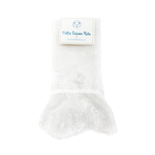 Girl | Ivy Polka Dot Lace Socks | White