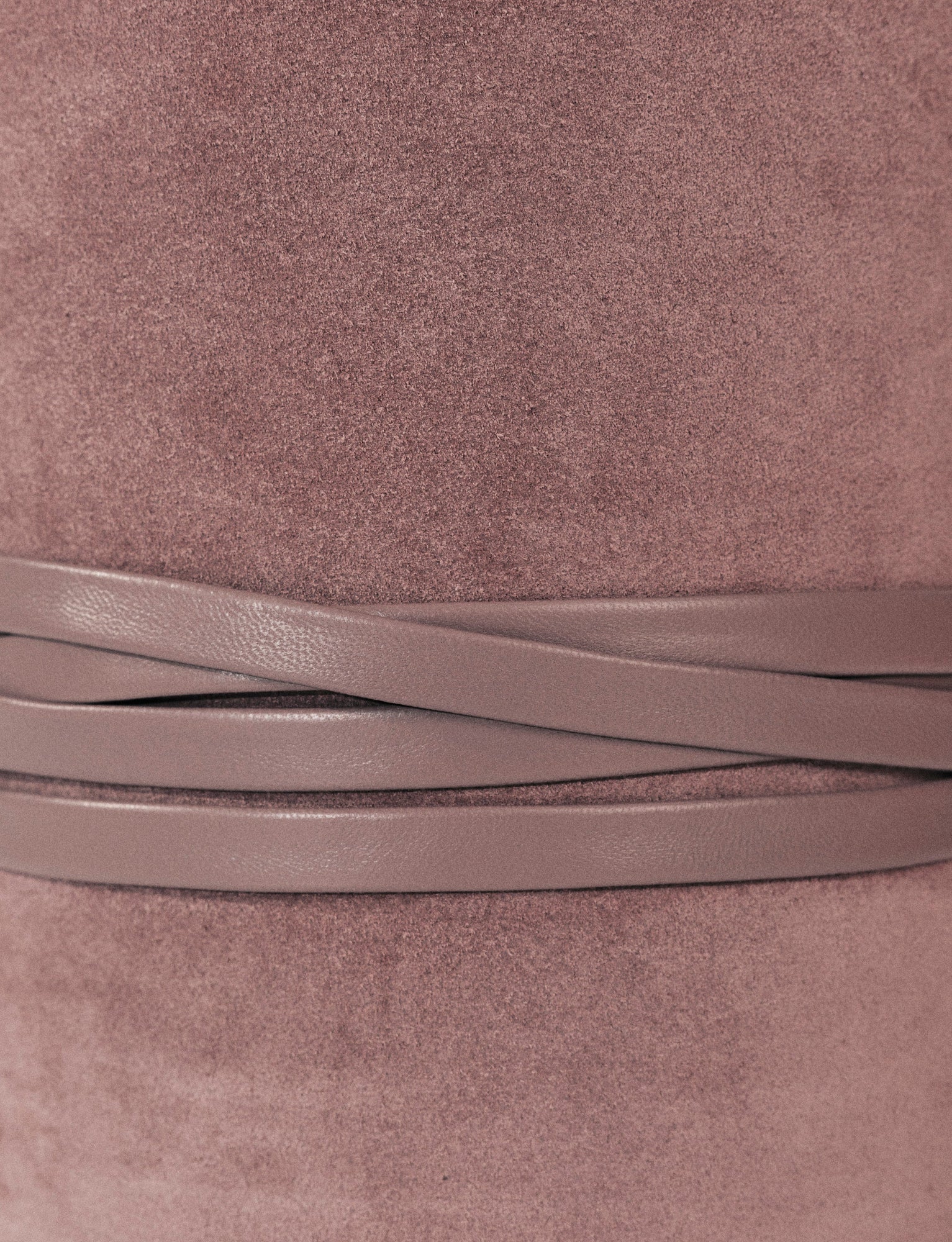 Undone Corset Suede Belt | Rosewood
