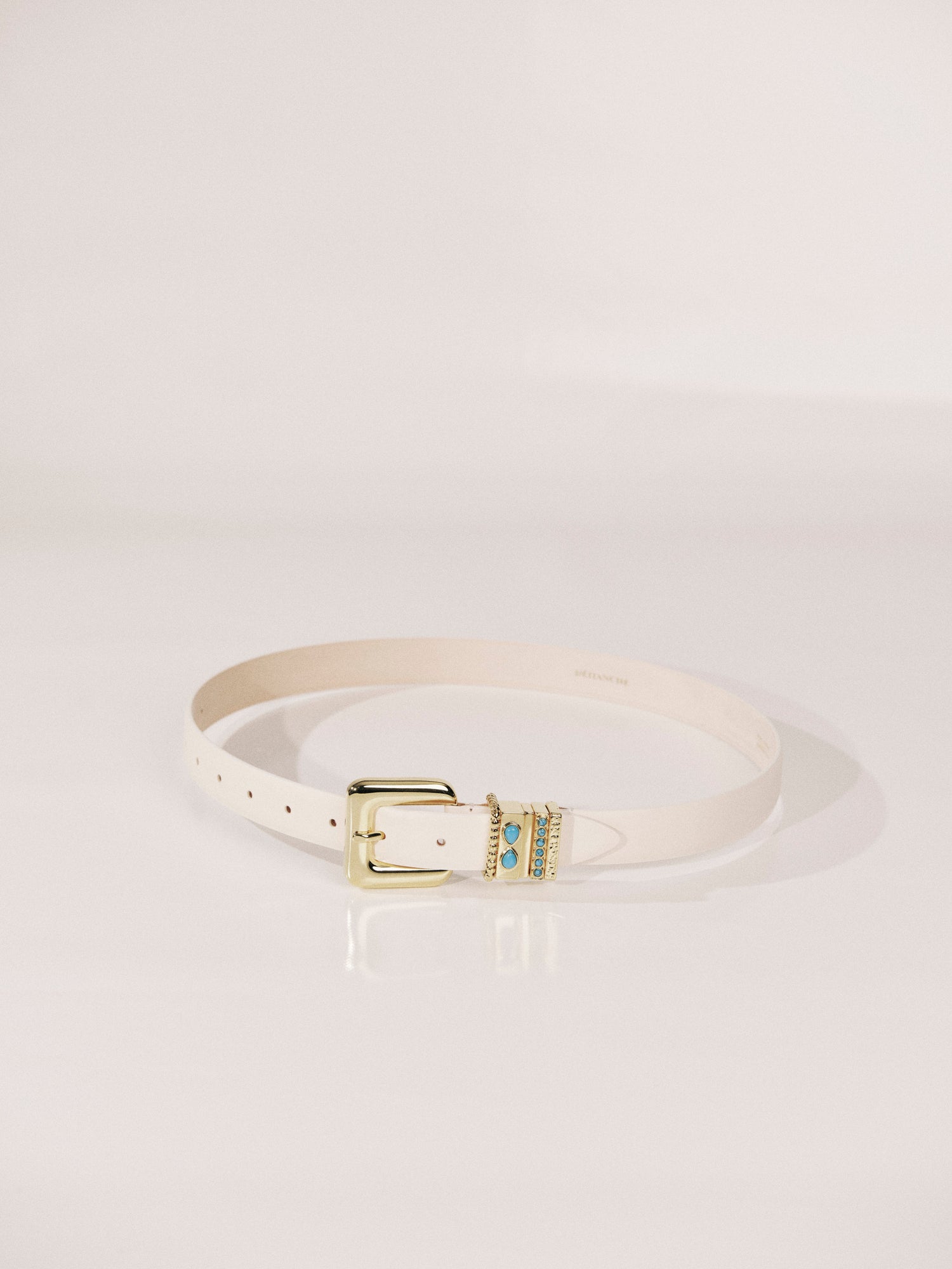 Mara Stone Ivory Turquoise Gold | Ivory & Turquoise & 24K Gold