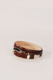 Colette Belt | Mahogany & Pale Gold