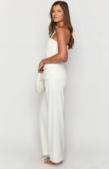 Dien Tailored Pants | White