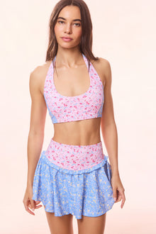 Dierdra Floral Sports Bra | Windsor Petal Print Mix