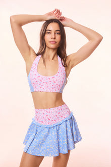 Dierdra Floral Sports Bra | Windsor Petal Print Mix