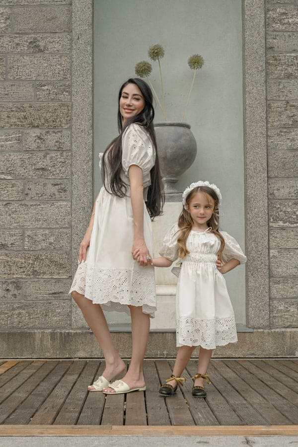 Girl | Blanca Cotton Dress | White