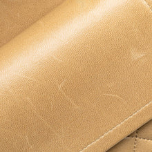 Chanel | Pre-Owned Medium Classic Lambskin Double Flap | Brown/Nude