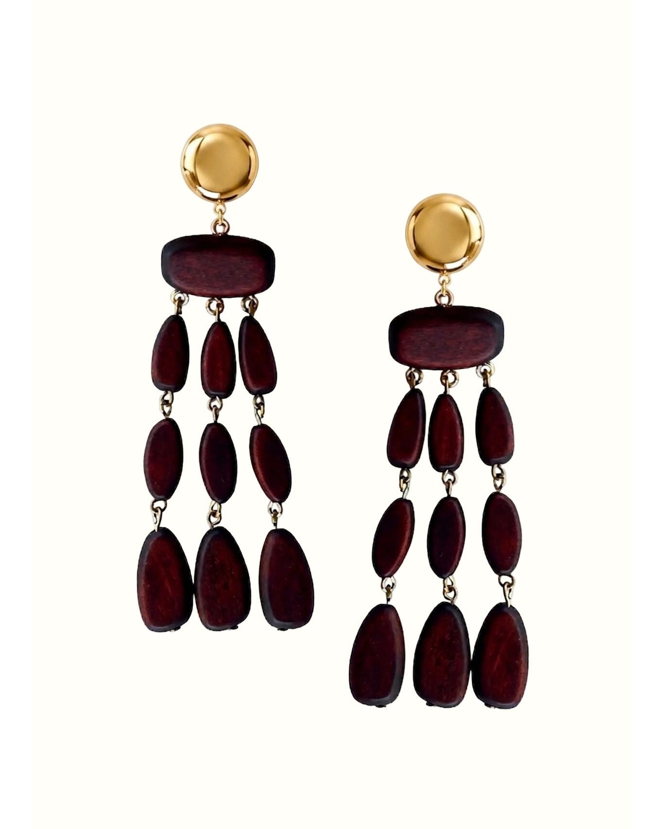 Dali Earrings | Gold-Plated Brass