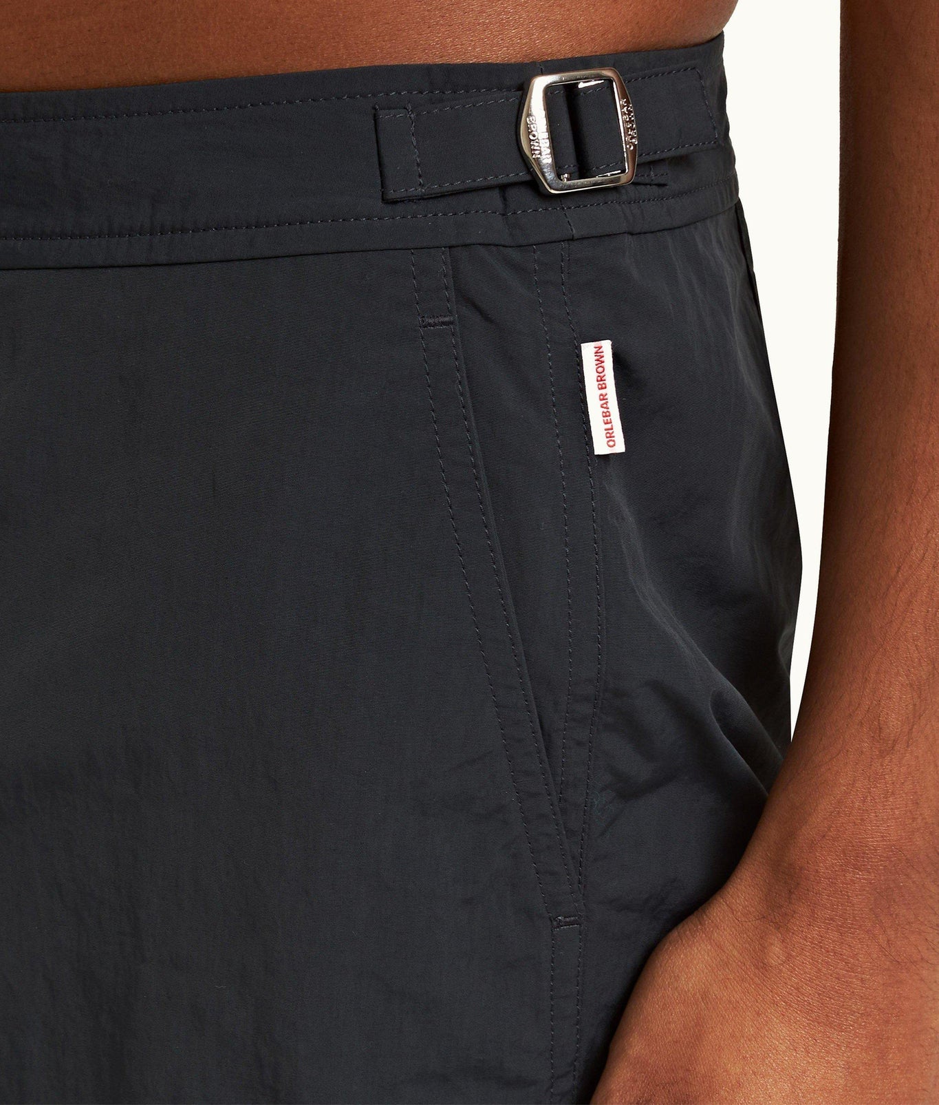 Dane Longest-Length Swim Shorts | Shadow