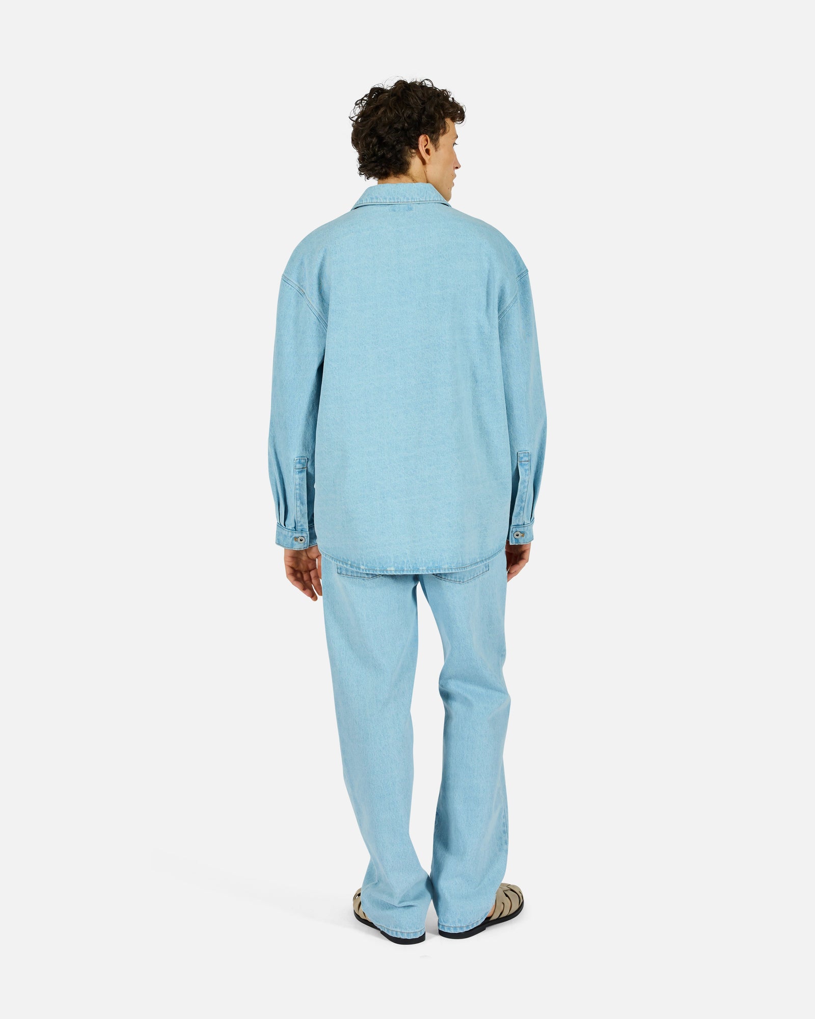 Denim Camp Shirt | Blue