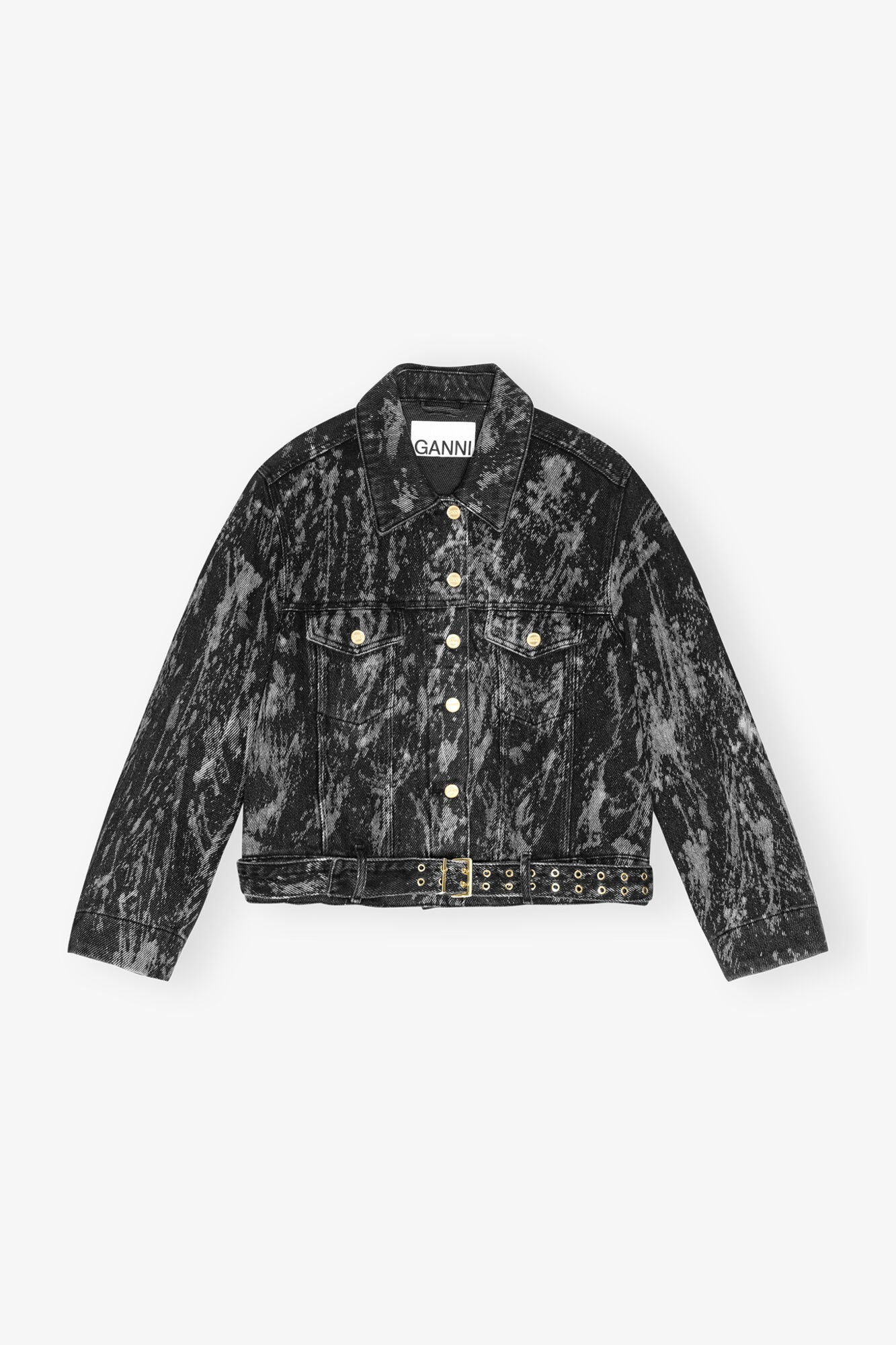 Denim Jacket | Washed Black/Black