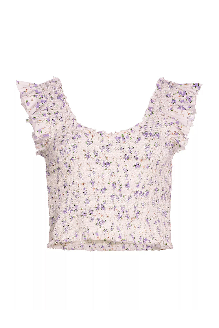 Dovi Top | Dusty Lavender