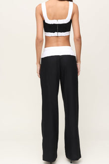 Robertson + Rodeo | The Mairin Crop Top | Black