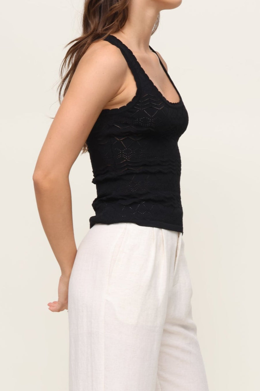 Heartloom | Naomi Top | Black