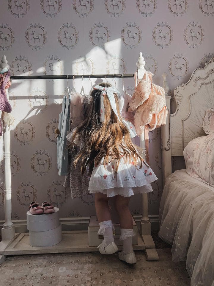 Girl | Tulip Cotton Blouse and Shorts Set | White