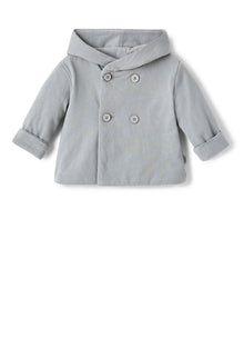 Padded Jersey Jacket | Cloud Grey