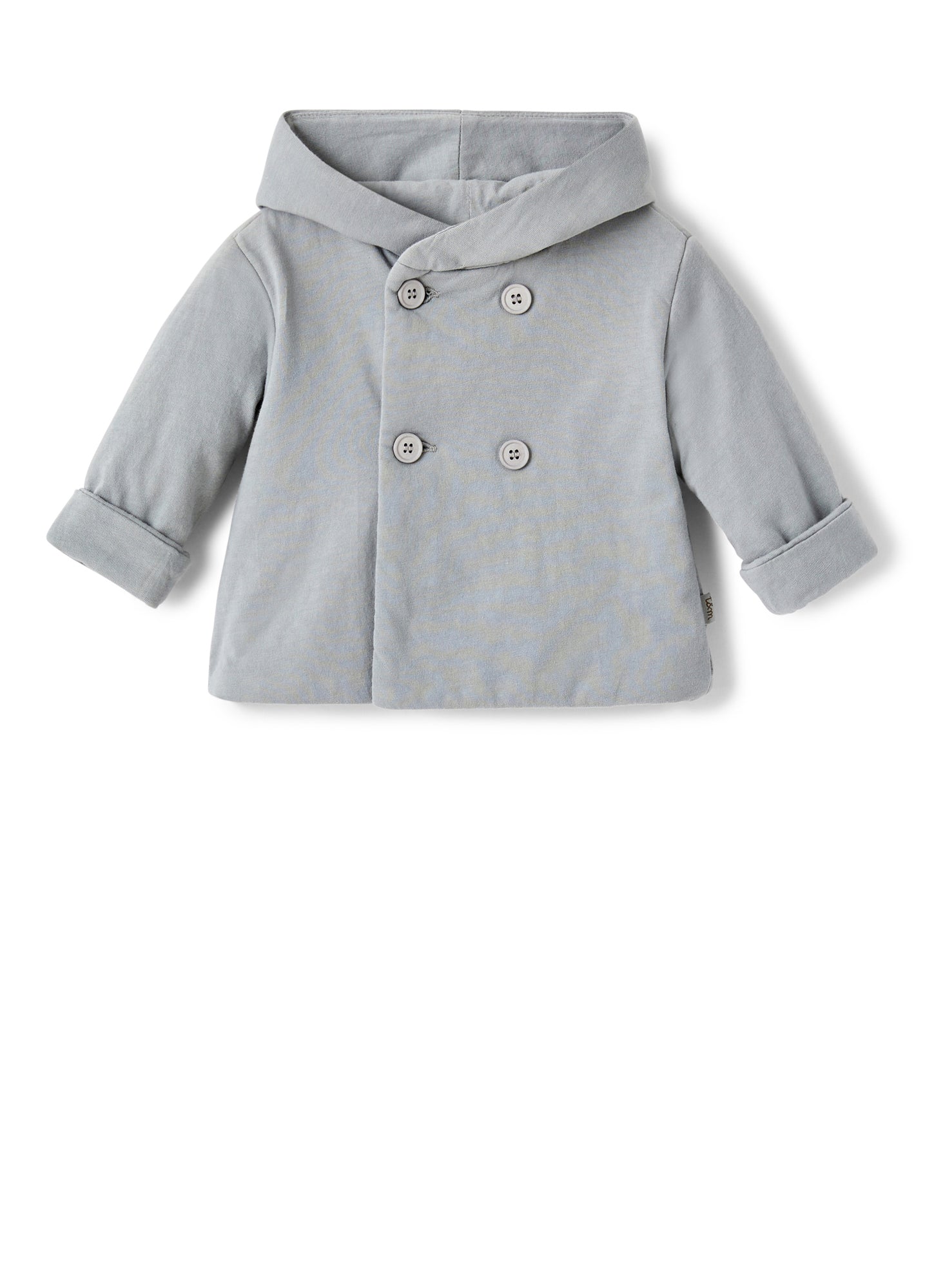 Padded Jersey Jacket | Cloud Grey