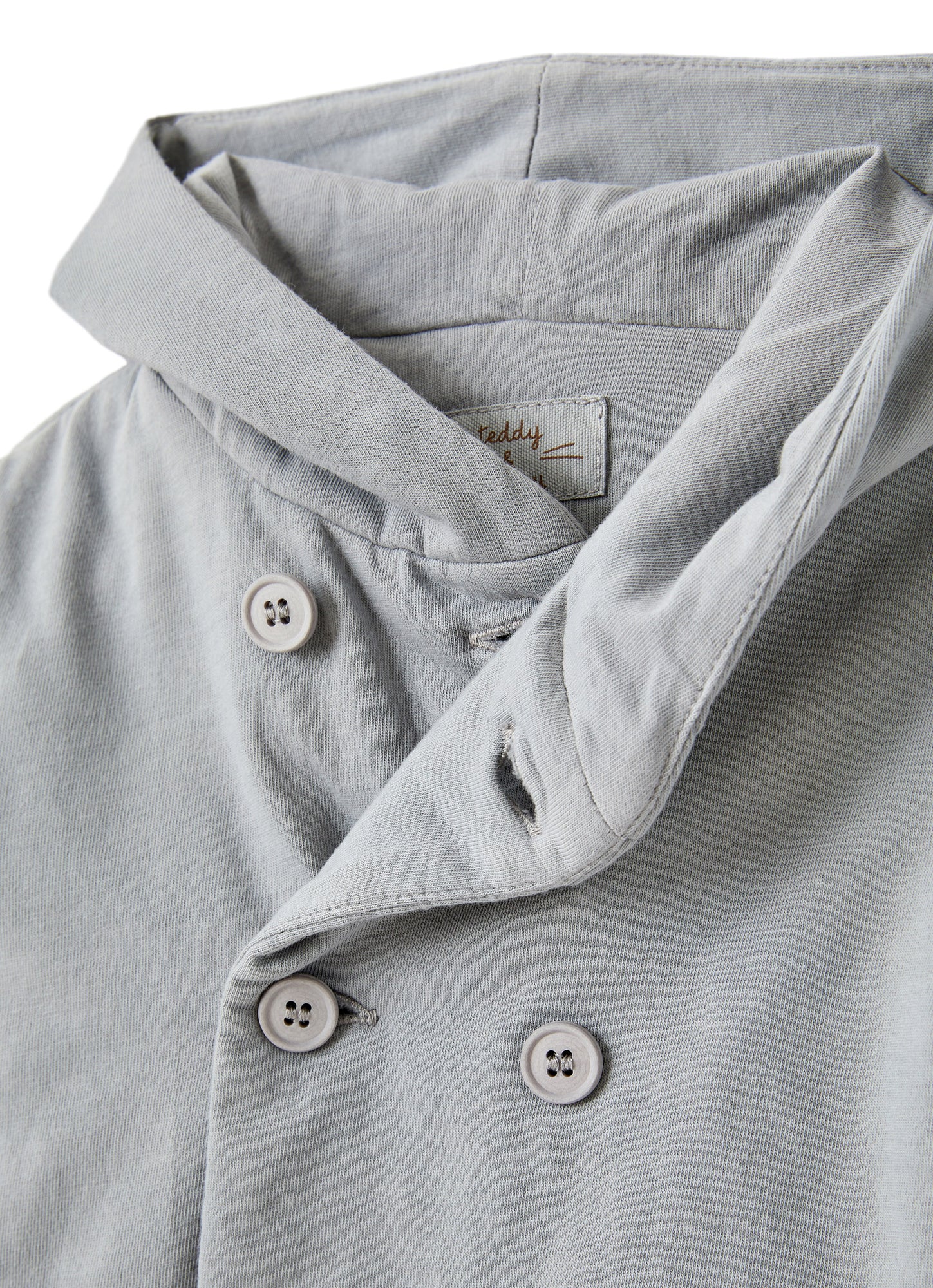 Padded Jersey Jacket | Cloud Grey