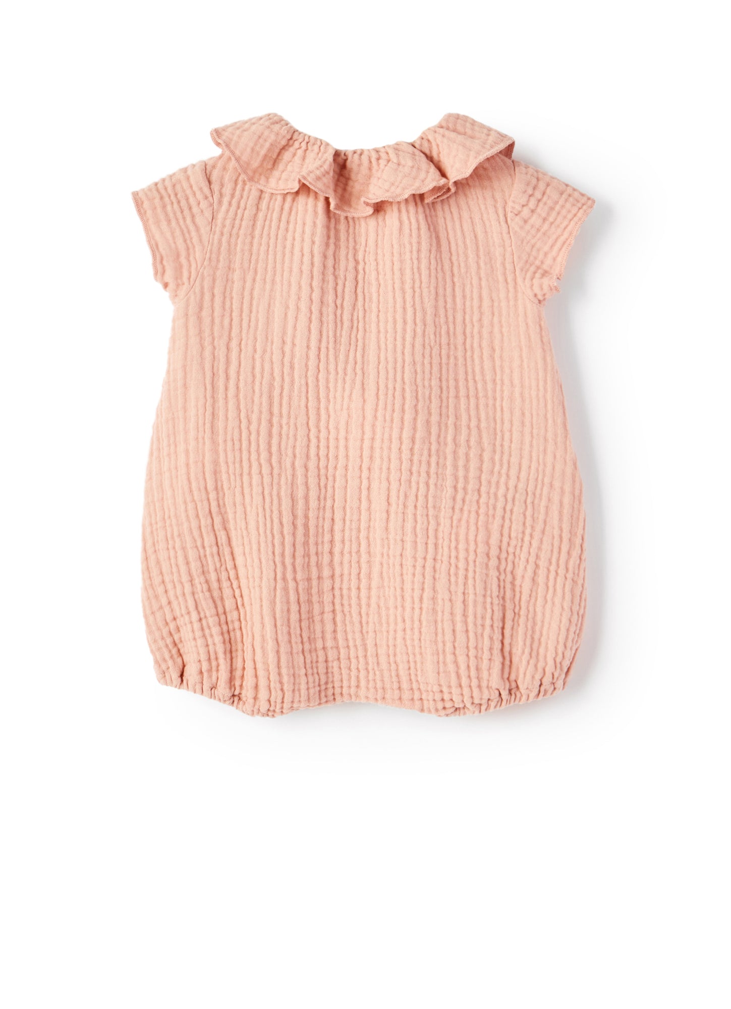 Gauze Romper | Smoothie Pink