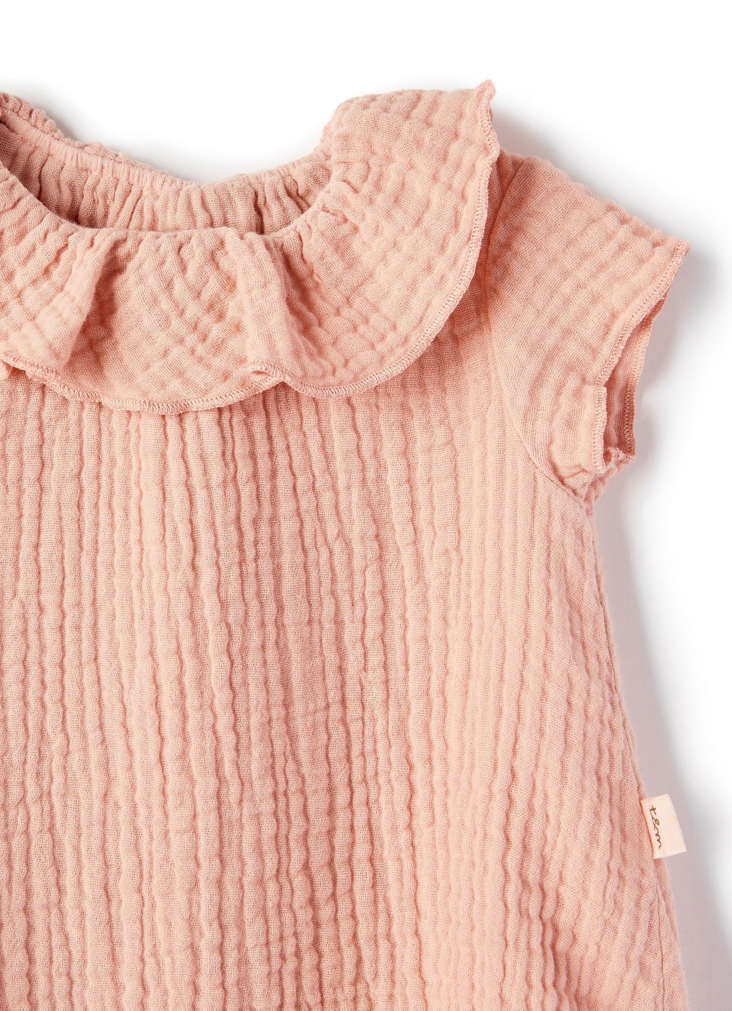Gauze Romper | Smoothie Pink
