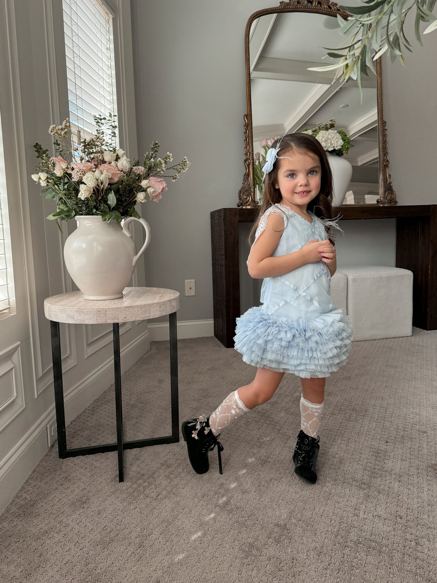 Girl | Skylar Tulle Tutu Dress | Blue