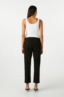 AMO Denim Easy Trouser in Black
