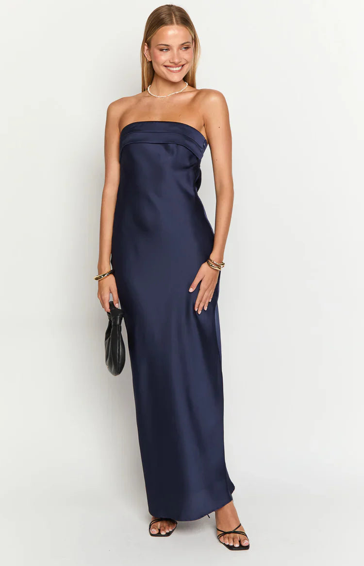 Maiah Maxi Dress | Navy