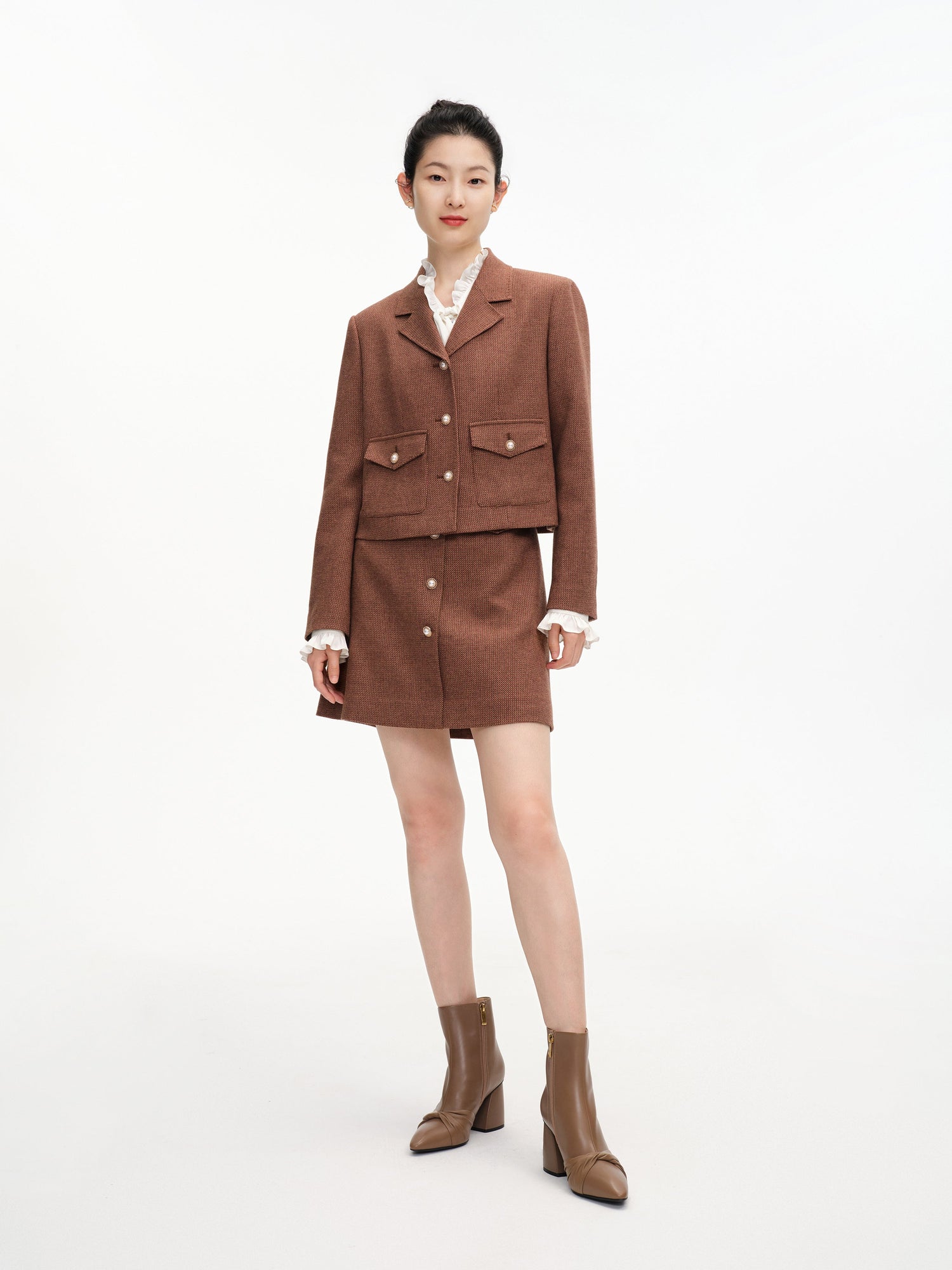 Knotted Toe Boots | Brown