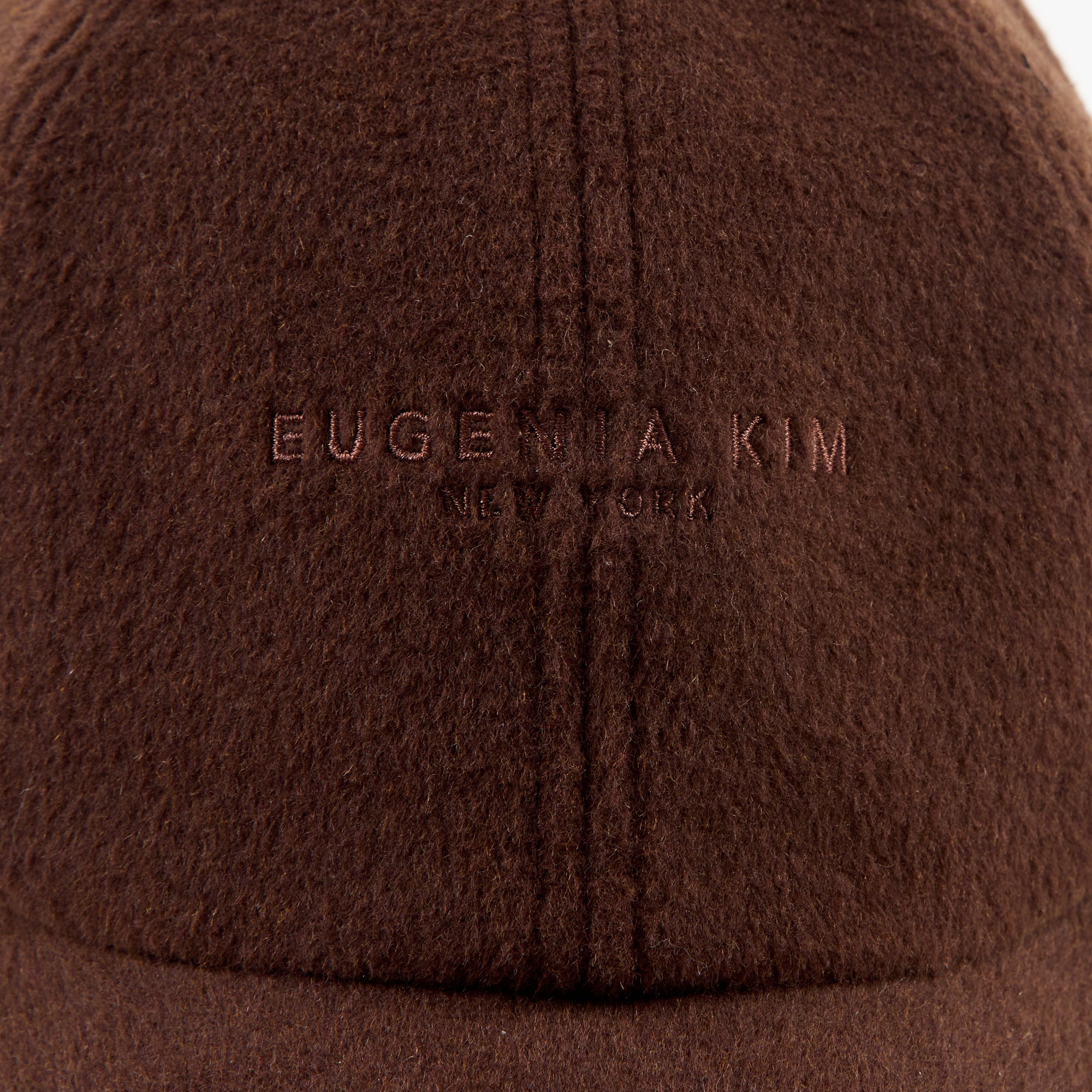 Lo Brushed Wool Cap | Chocolate