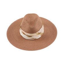 Emmanuelle Vented Hemp Packable Fedora | Fawn