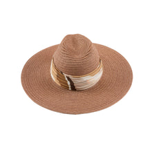 Emmanuelle Vented Hemp Packable Fedora | Fawn