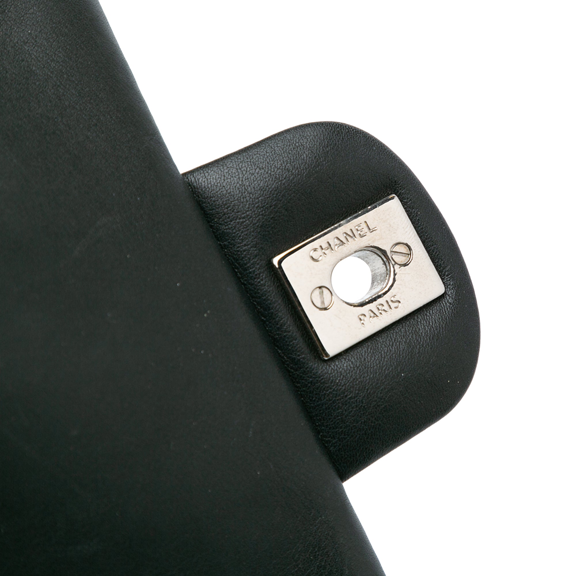 Chanel | Pre-Owned Mini Square Classic Patent Single Flap - XII | Black