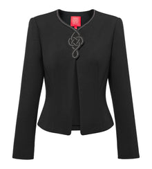 Business Wool Suit Coat | Black